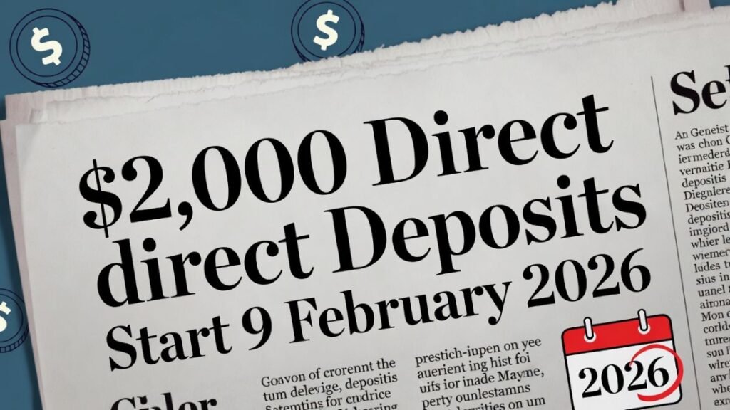 $2,000 Direct Deposits Start 9 February 2026: Eligibility, Timeline & Beneficiary Rules