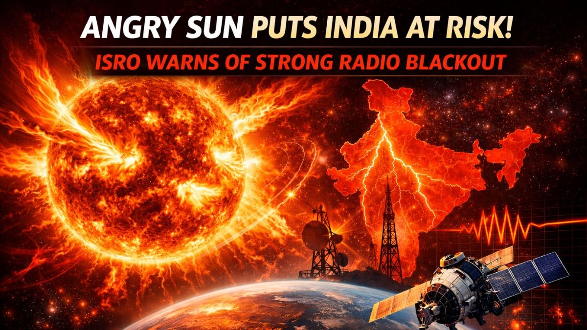 Angry Sun Puts India At Risk, ISRO Warns Of Strong Radio Blackout