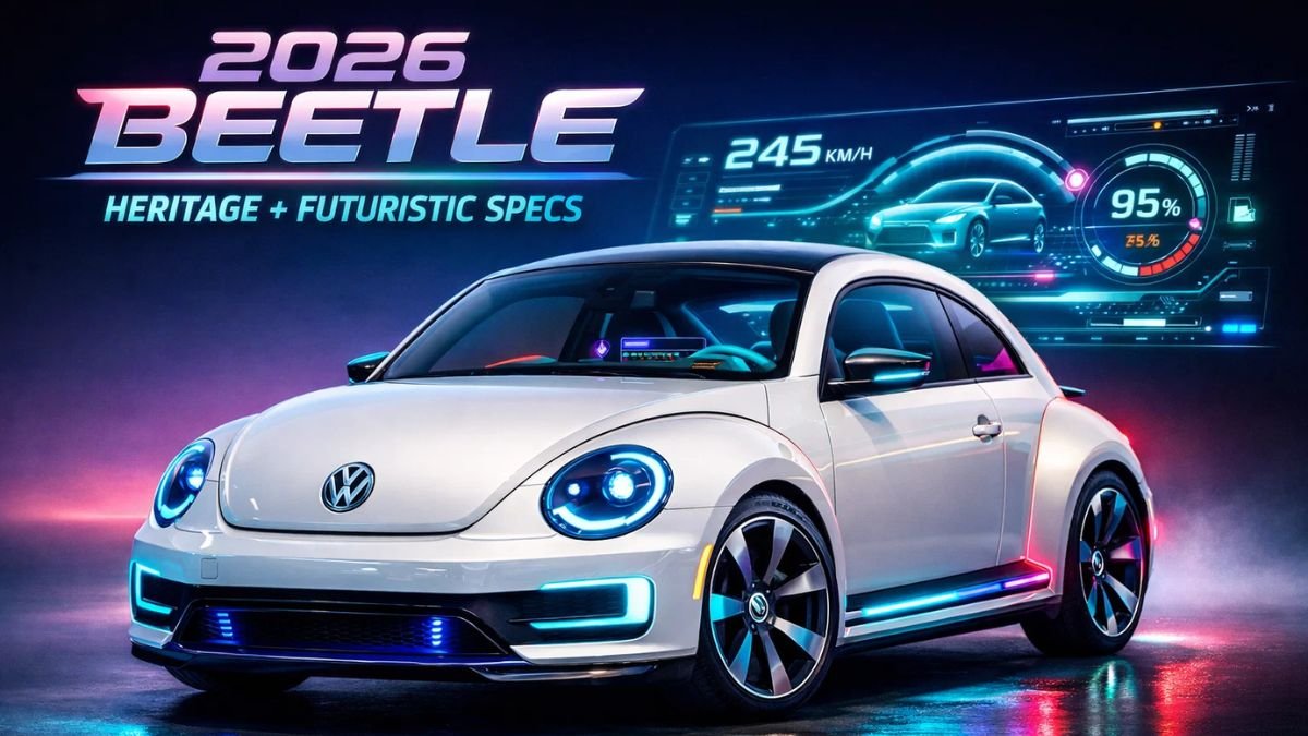 Volkswagen Beetle 2026: Heritage Design with Futuristic Features & Engine Specs!